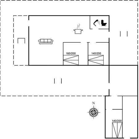 Agneta - 1km From The Sea By Interhome Dom wakacyjny *